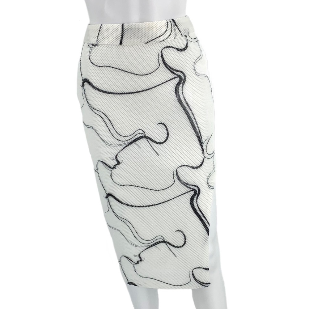 ELLIATT Tendency Skirt Midi Cutout Pencil Scuba